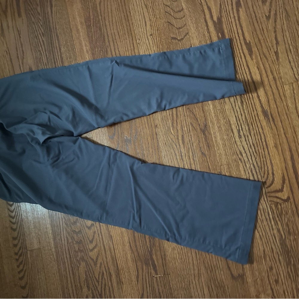 Gray purple label by healing hands scrub pants,